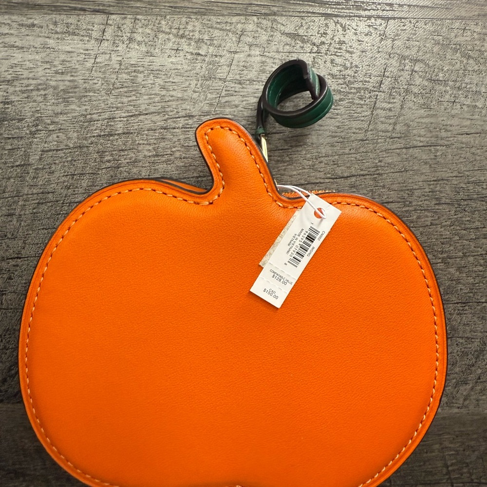Coach Orange Coin pouch